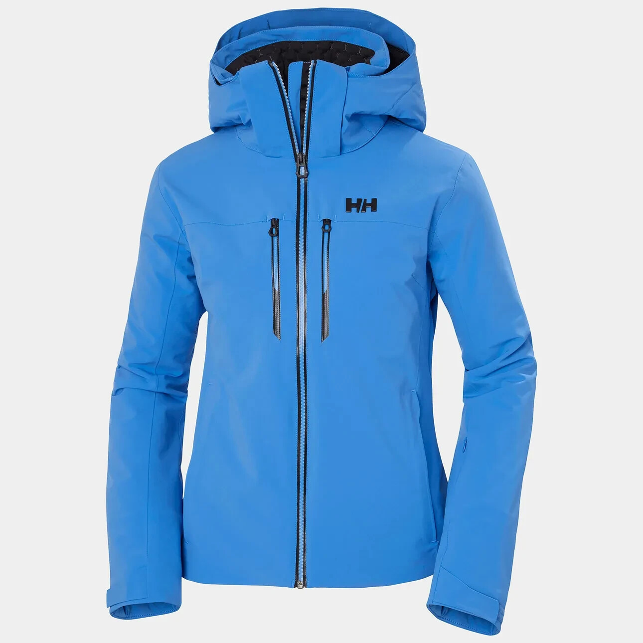 Pre-owned Helly Hansen Womens Alphelia Lifaloft Jacket - Medium Blue Professional