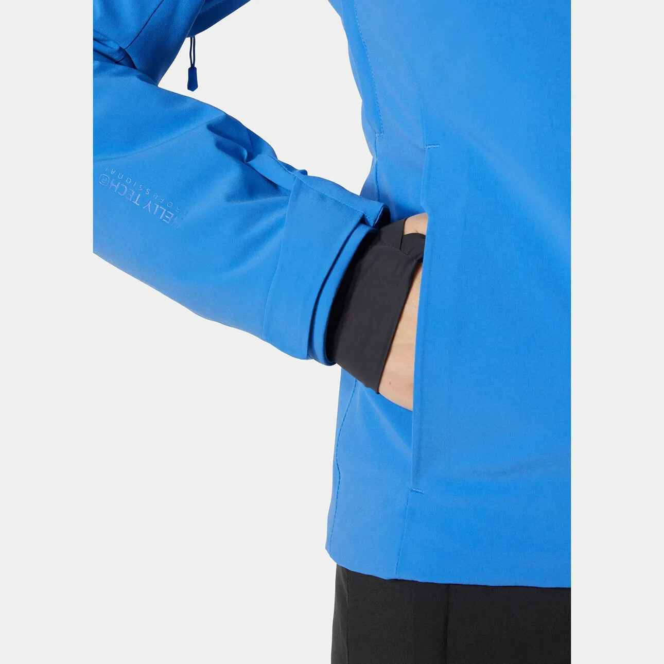 Pre-owned Helly Hansen Womens Alphelia Lifaloft Jacket - Medium Blue Professional