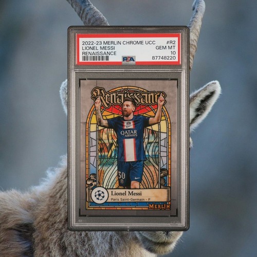 その他 Topps Merlin Renaissance Lionel Messi 2022-23 Topps Merlin UEFA Club Competitions - Renaissance