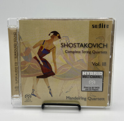 MANDELRING QUARTET SHOSTAKOVICH: COMPLETE STRING QUARTETS, VOL. 3 (SACD, 2008)