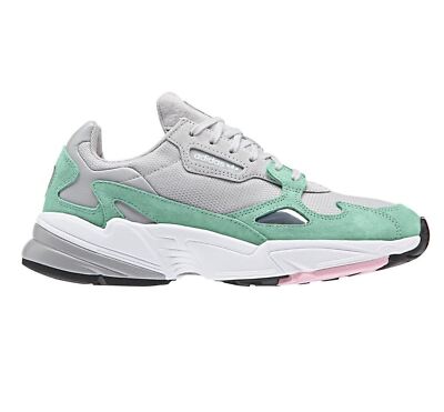 タナナ Adidas Original Falcon Grey Watermelon Green Womens Casual