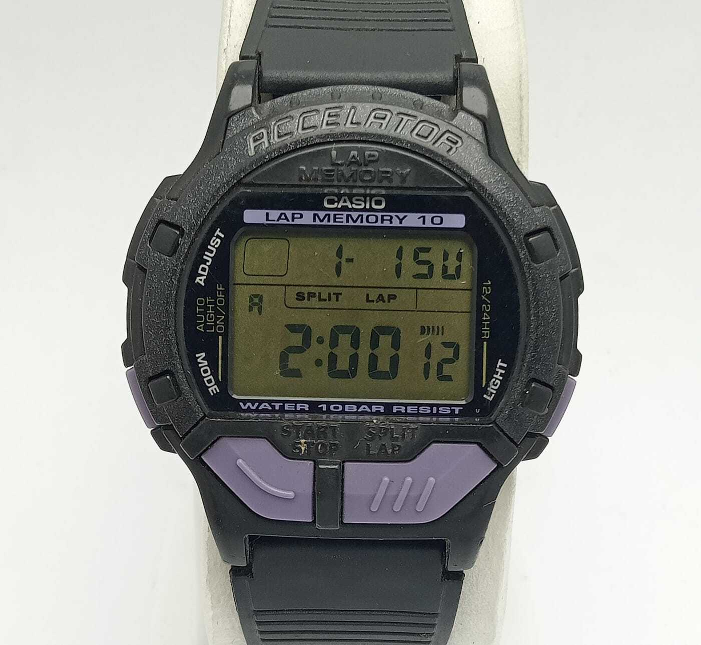 Casio Lap Memory Accelator Quartz 1463 ACL-100 Digital