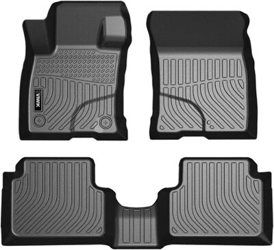 3PCS Floor Mats Liner for 2022-2024 Ford Maverick 3D TPE Rubber All Weather