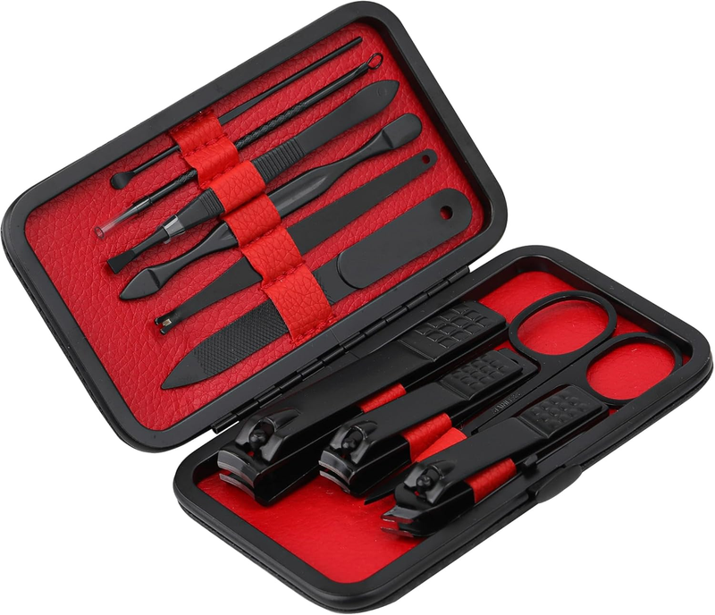 Manicure Set Nail Clippers Kit Professional Stainless Steel Nail Care Tools with