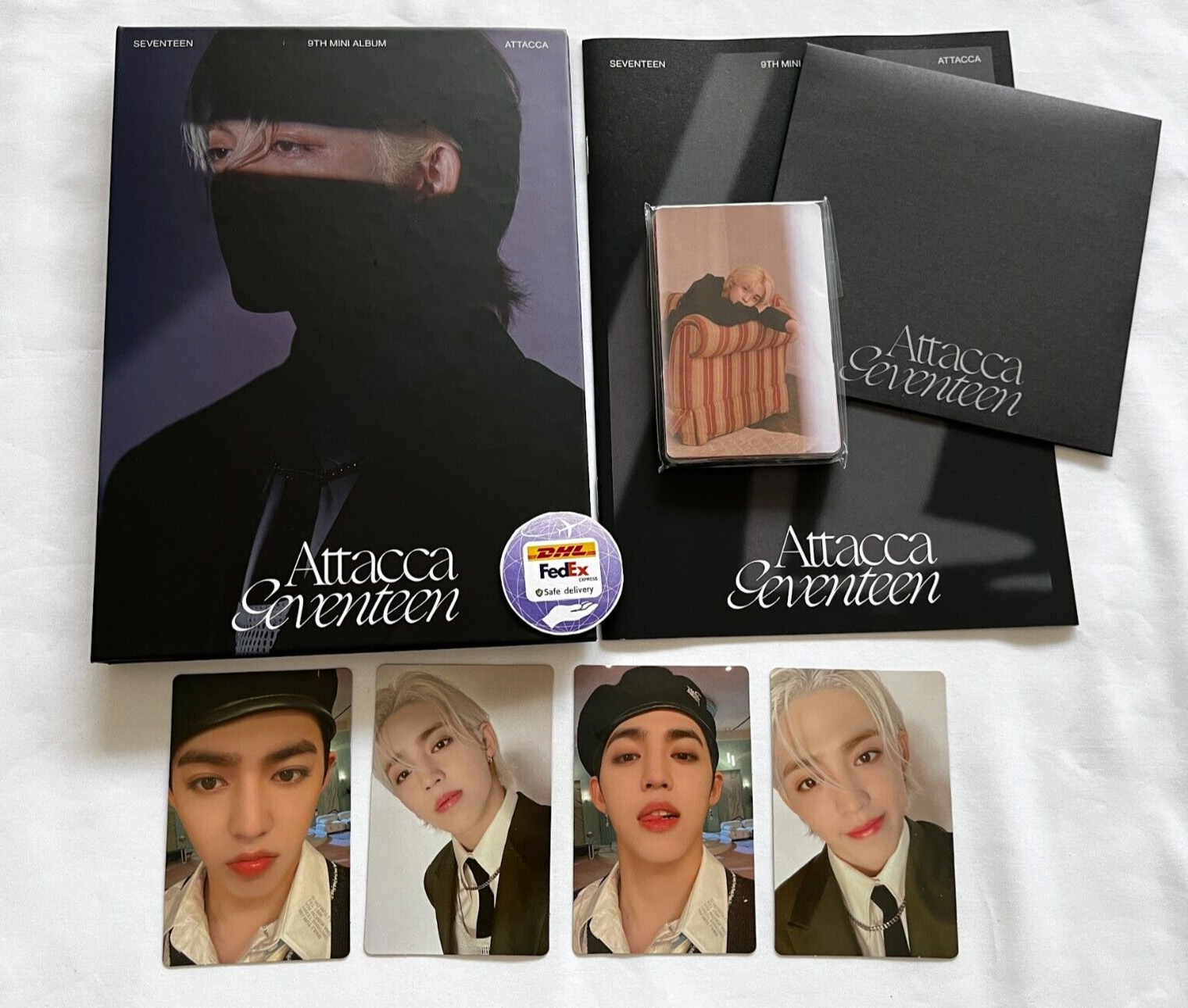 SEVENTEEN Attacca カラット盤 セブチ バインダー SEVENTEEN S.COUPS Attacca Carat ver. CD Binder Lyric Book