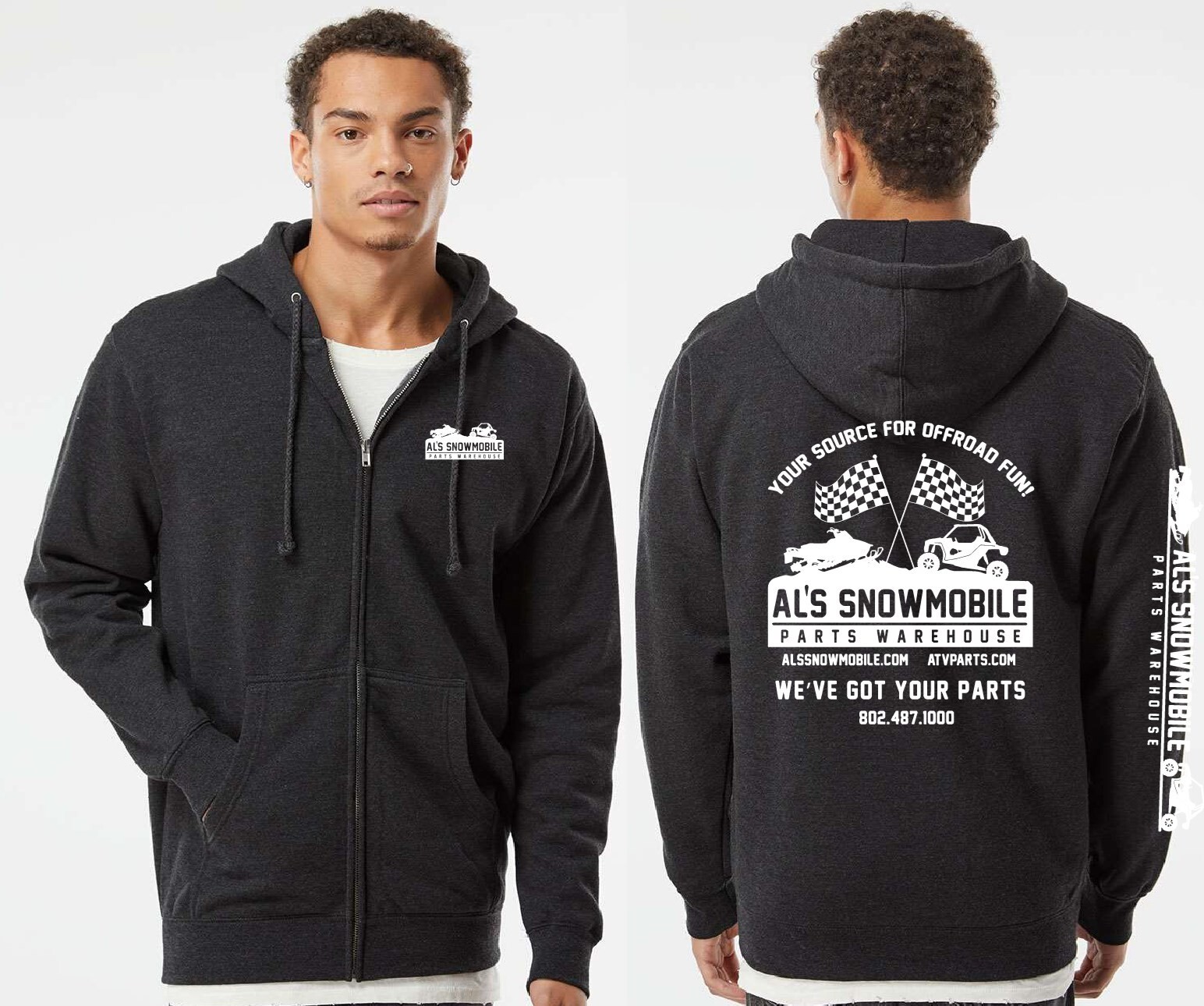 Vintage Rupp Snowmobile ATV Pullover Hoodie Vintage Rupp Snowmobile ATV Pullover Hoodie