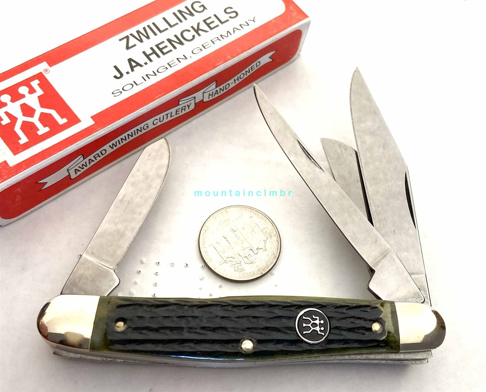 脱毛・除毛 J.A. HENCKELS ZWILLINGSWERK AG Zwilling J.A. Henckels Solingen Germany RARE 4Blades