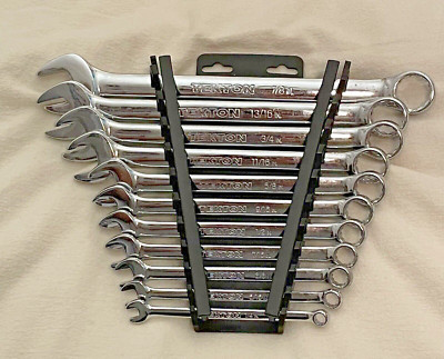 New w/o tags, TEKTON 11 PC. SAE  Combination Wrench Set On Tray - 1/4'' to 7/8''