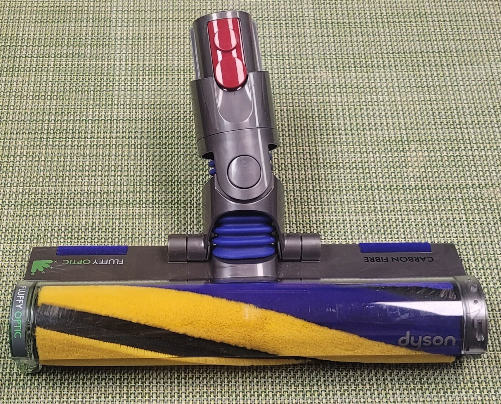 【極美】ダイソン V12 fluffy Optic ヘッド425995-02-7 NEW Genuine Dyson V12 Laser Fluffy Optic Power Head (425995