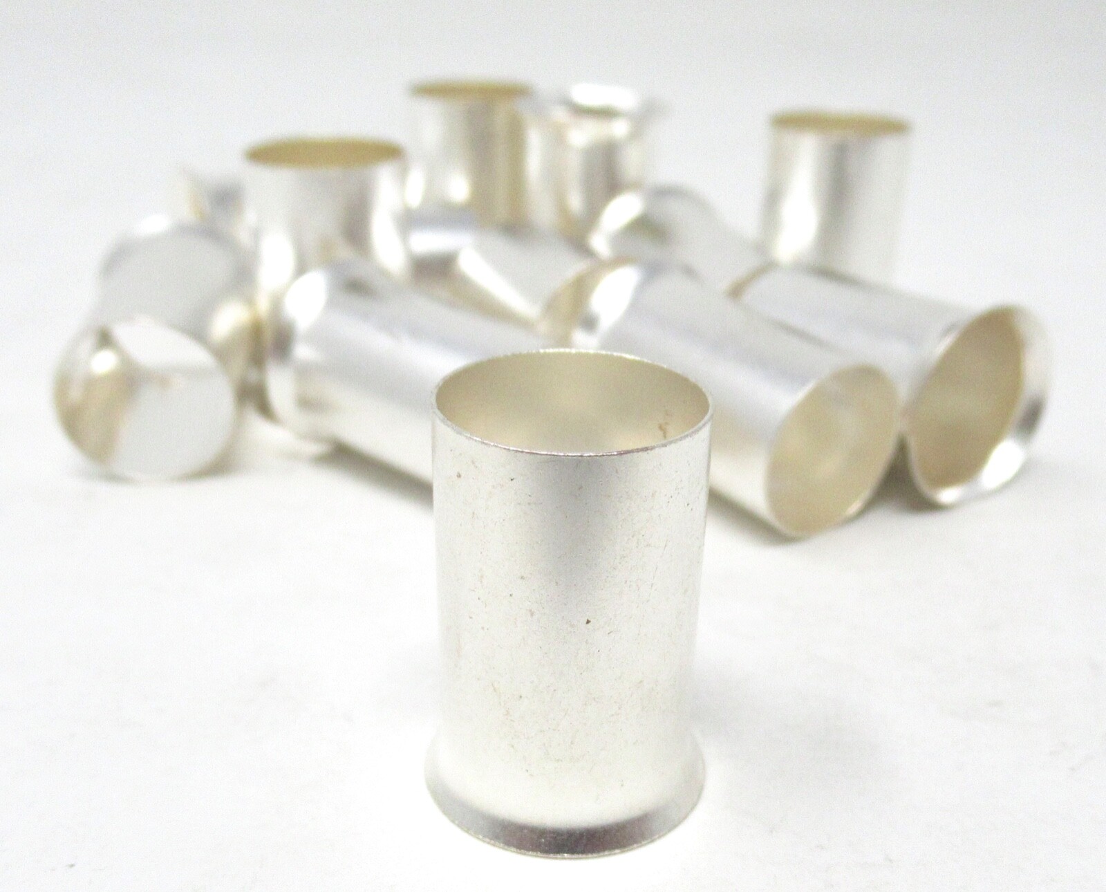 Sky High Car Audio 10 PK 2/0 Gauge Uninsulated Wire Ferrules Crimp Ferrules eBay