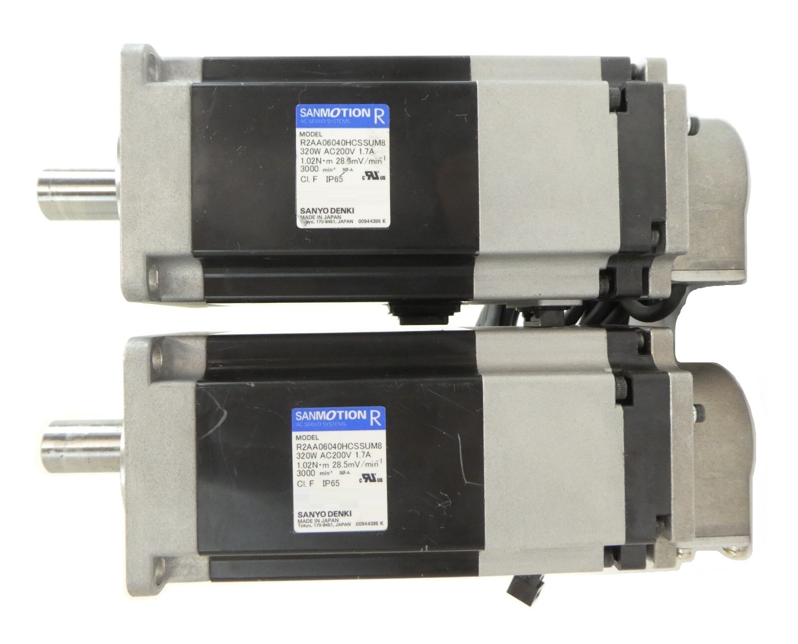 Sanyo Denki R2AA06040HCSSUM8 AC Servo Motor SANMOTION R Lot Sanyo Denki R2AA06040HCSSUM8 AC Servo Motor SANMOTION R Lot
