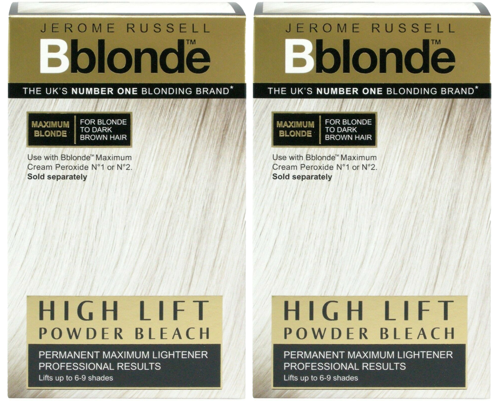 2x Jerome Russell Bblonde Powder Bleach For Blonde To Dark Brown