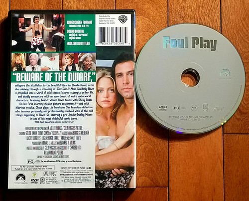 FOUL PLAY (DVD, 2013) *Comedy* RARE ~OOP~ FREE SHIPPING Chevy Chase