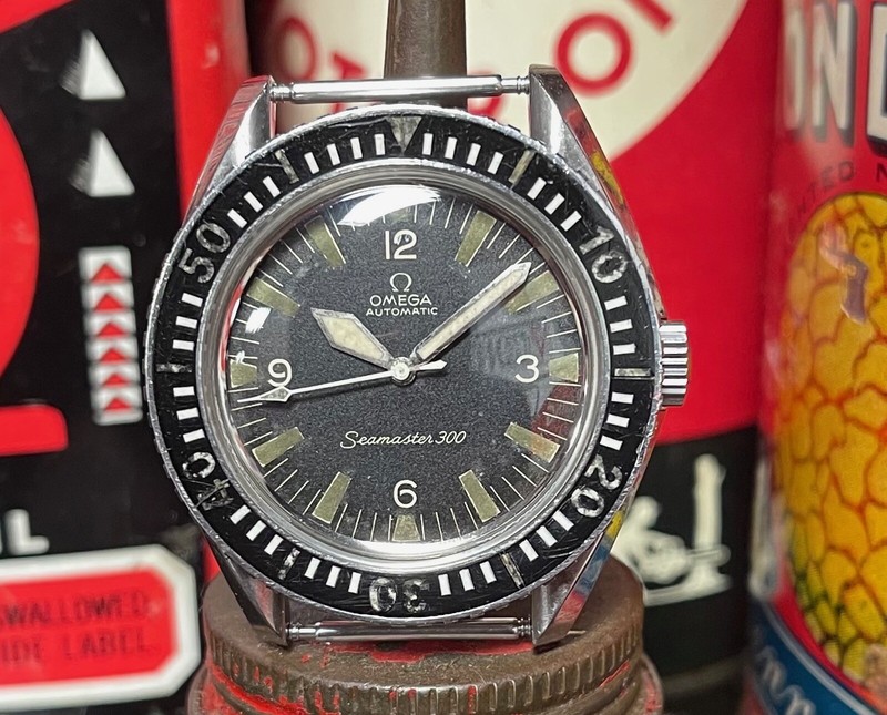 Rare Vintage 1967 Omega Automatic Seamaster 300 Steel Mens Watch