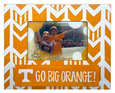 Tennessee Volunteers Wood Picture Frame by Glory Haus-Go Vols-New