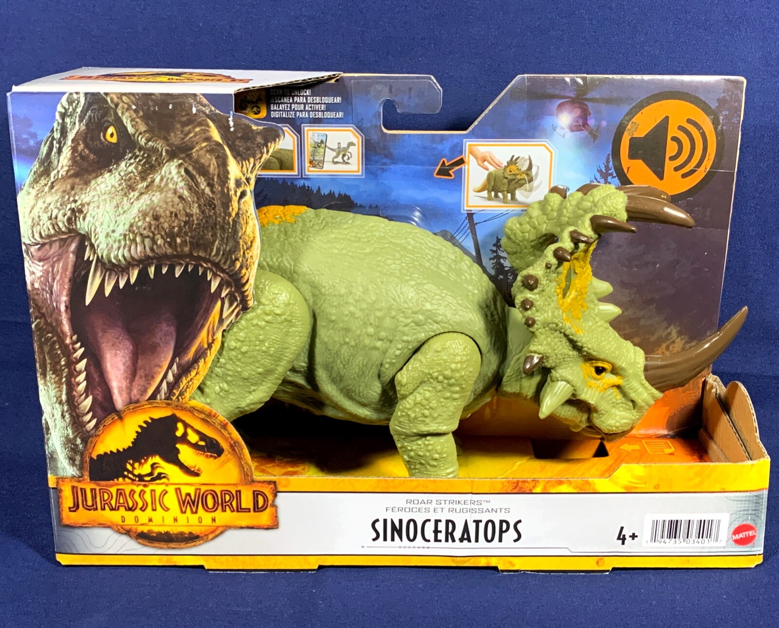 ソコラノビッツ New SINOCERATOPS Dinosaur - ROAR STRIKERS - Jurassic World