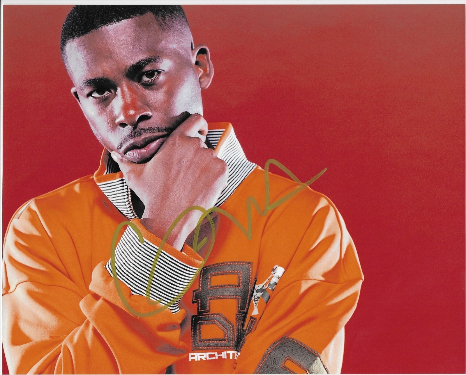 Autographed Rapper GZA Gary Eldridge Grice Wu Tang Clan 8x10