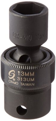 Sunex International 313UM 3/8'' Drive Universal Impact Socket - 13mm - Open Box