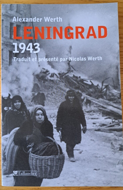 Alexander Werth : Leningrad, 1943, Envoi Autographe