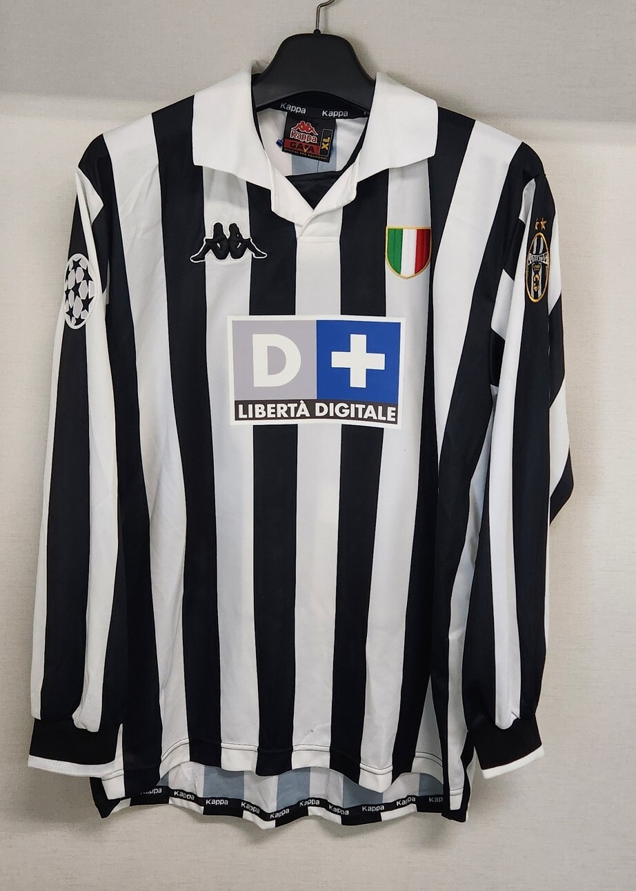 Juventus ユベントス　ユニホーム　ジダン　98-99　ストライプ Juventus ユベントス ユニホーム ジダン 98-99 ストライプ