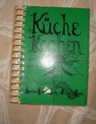 Kuche Kochen Cookbook German Russian Nebraska see description vtg