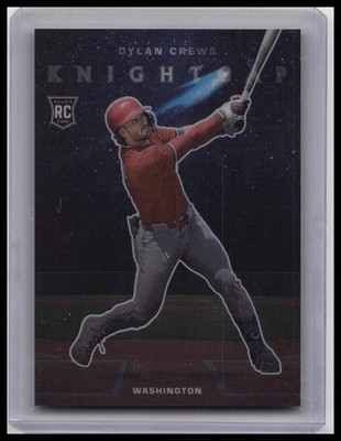 2025 Panini Crusade Dylan Crews Knightcap #12 Nationals SSP ULTRA RARE Case Hit