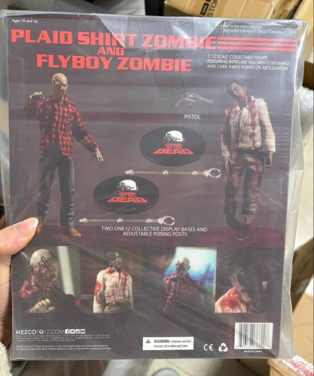 NECA DAWN OF THE DEAD フィギュア Zombie ゾンビ NECA DAWN OF THE DEAD HARE KRISHNA ZOMBIE 7 Action Figure