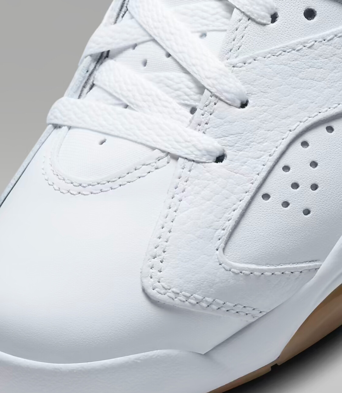 NIKE NIKE AIR JORDAN 6 RETRO GOLF SHOES 'WHITE/KHAKI'