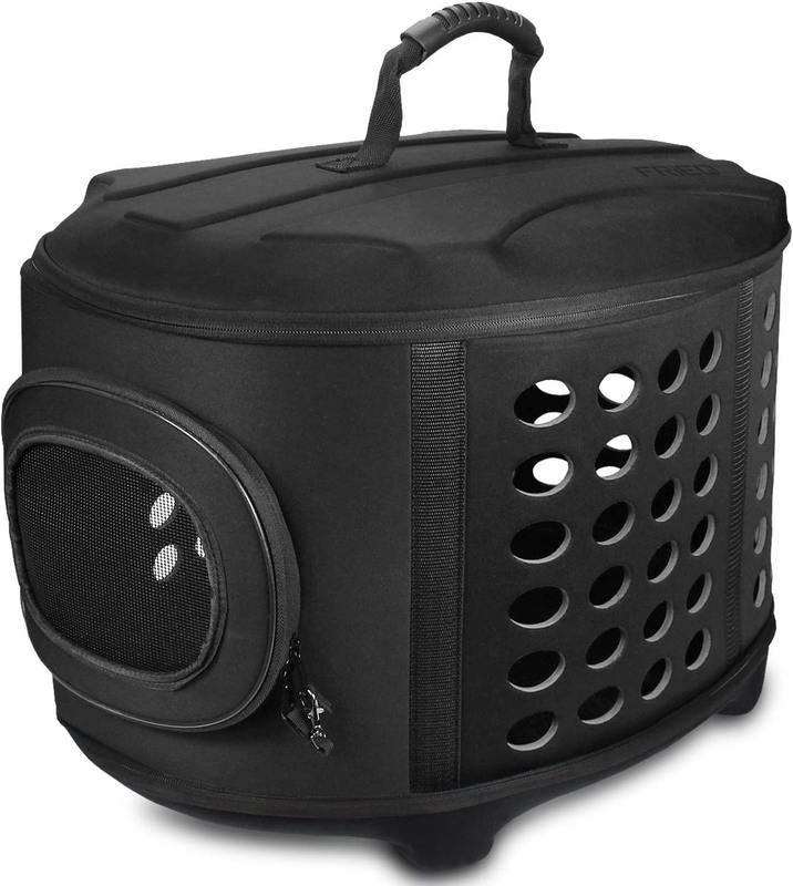 - Pet Travel Kennel For Cats, Small Dogs &