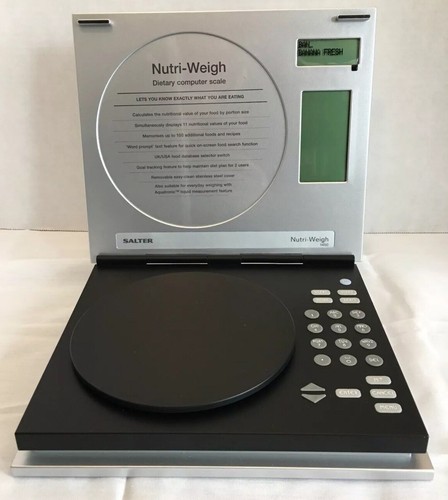 Salter 1450 Nutri Weigh Dietary Nutritional Digital Scale 6 lb Capacity - NEW