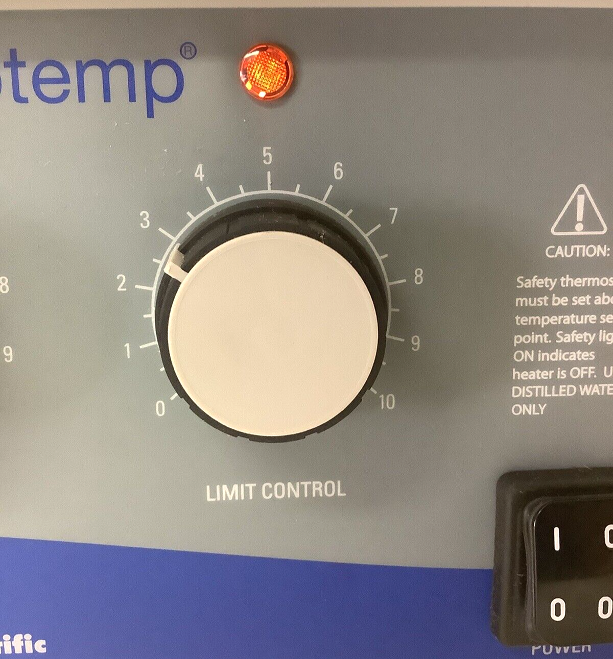 Fisher Scientific Isotemp Model 2219 Water Bath, 5L, 120 V 60HZ 2.50A 1PH