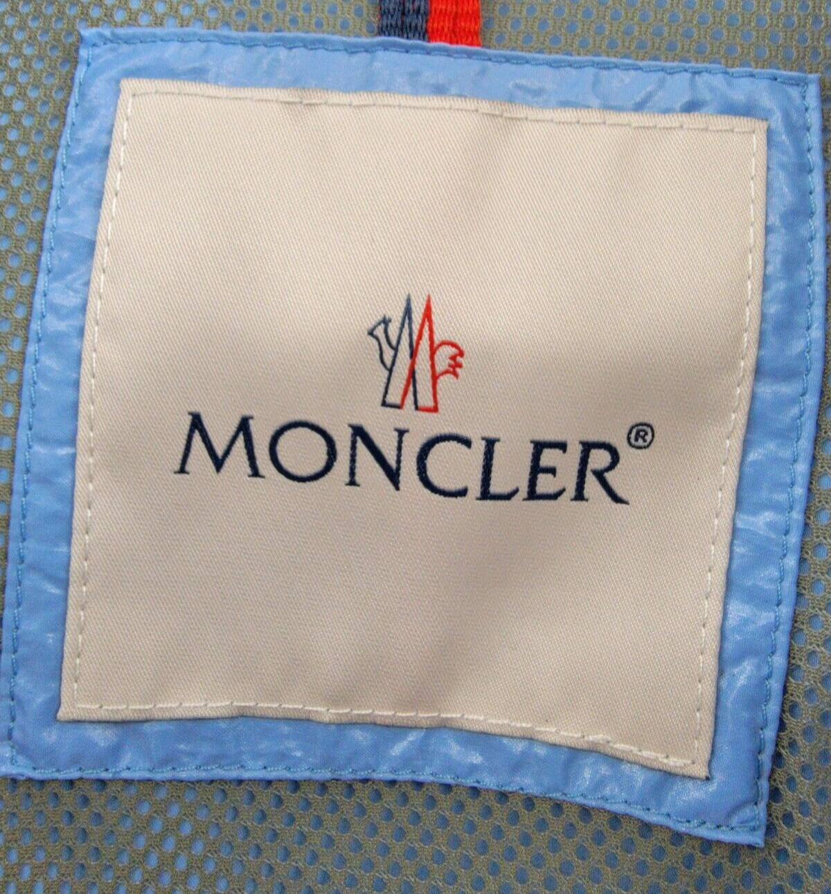 Pre-owned Moncler Wuisse Shiny Parka Jacket Women's Blue Hooded Sz 1 Pocket Zipper