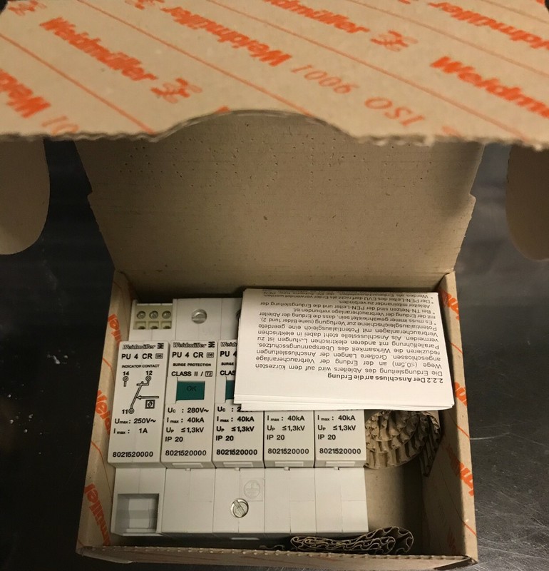 Weidmuller Circuit Breakers Surplus Industrial Equipment