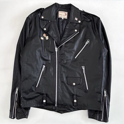 クラネ　レザージャケット　EGG FAKE LEATHER JACKET 中古・古着通販】CLANE (クラネ) “EGG FAKE LEATHER JACKET
