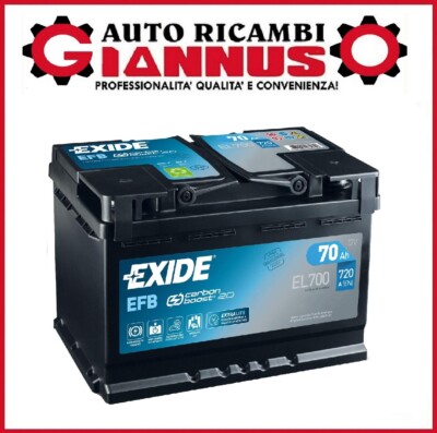 BATTERIA AUTO START-STOP EXIDE | EL700 | 70 AH SPUNTO 760A(EN) | EFB - Foto 6