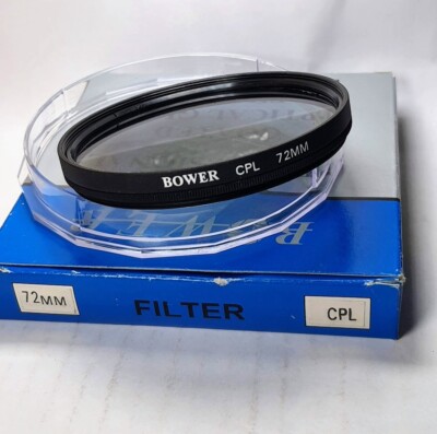 72mm Bower Circular Polarizer CPL Glass Lens Filter P-CL 72 mm 72 PL-C Japan