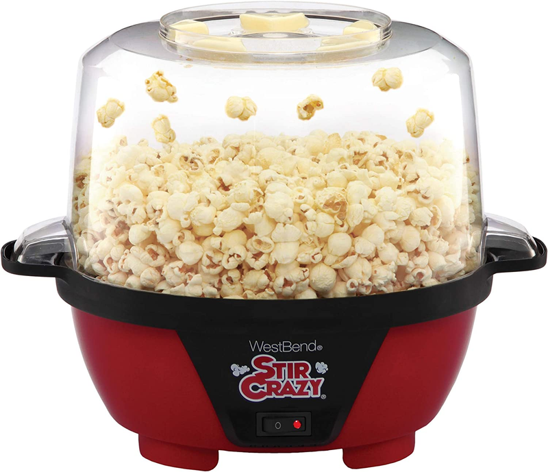 West Bend Stir Crazy Electric Hot Oil Popcorn Popper Machine