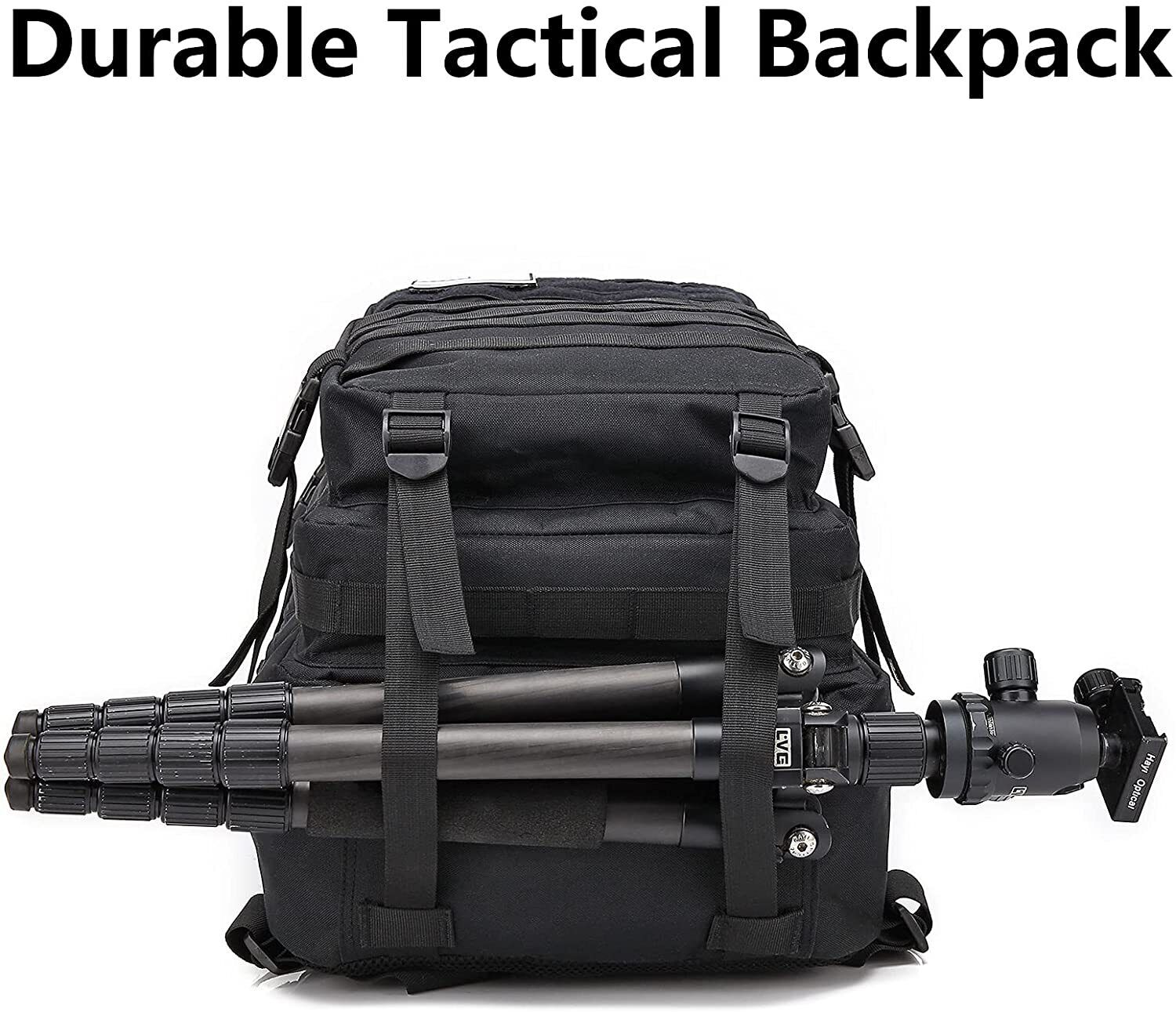 ::45L Military Tactical Backpack Large Army 3 Day Assault Pack Molle Bag Rucksack