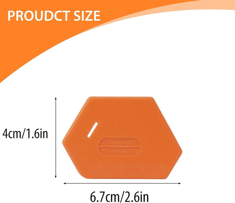 3PCS Magnetic Seam Guide for Sewing Machine, Multifunctional Polygonal Hemmer Gu