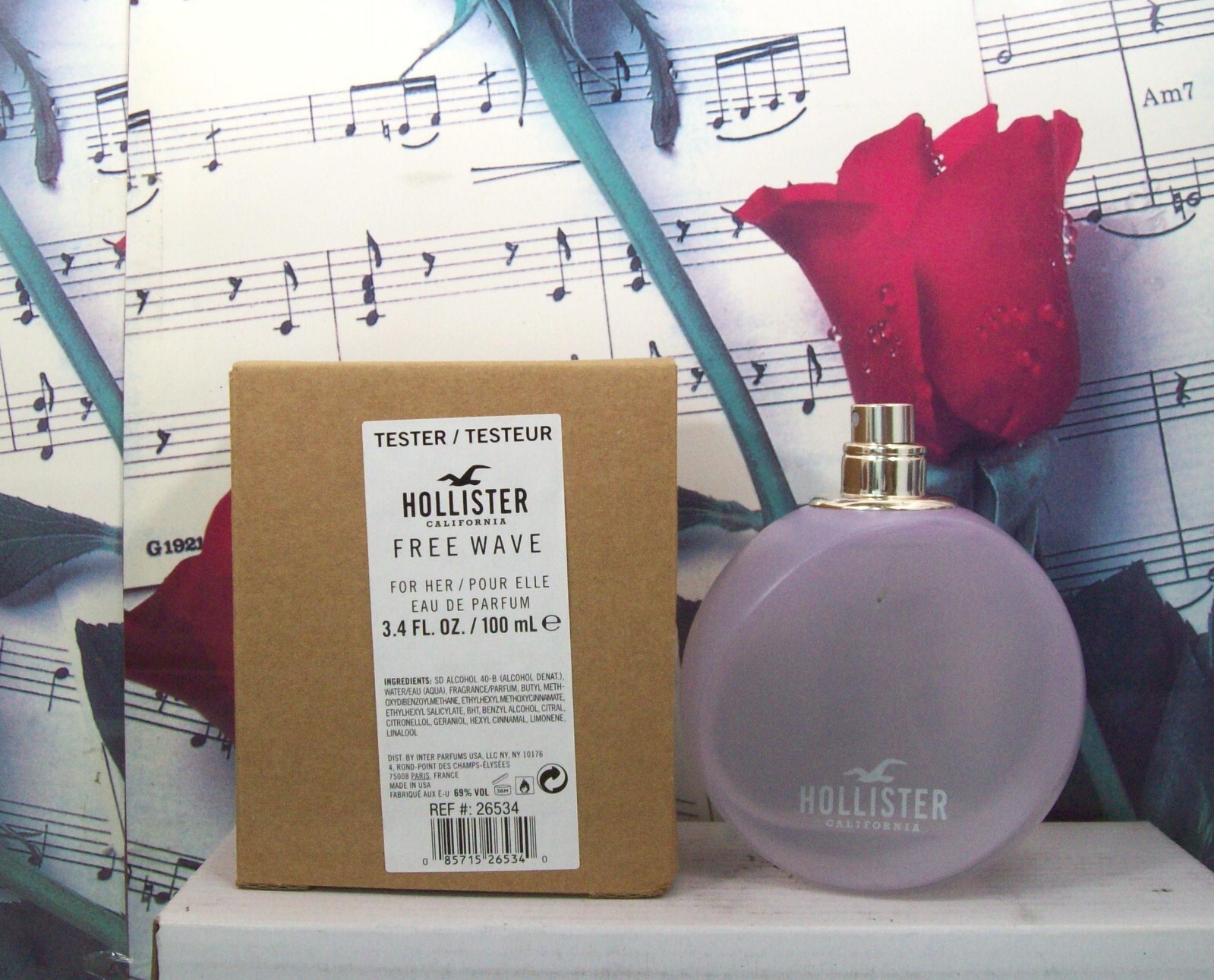 Hollister Social オードトワレ 75ml HOLLISTER SOCAL EAU DE COLOGNE SPRAY FOR MEN 3.4 Oz / 100 ml
