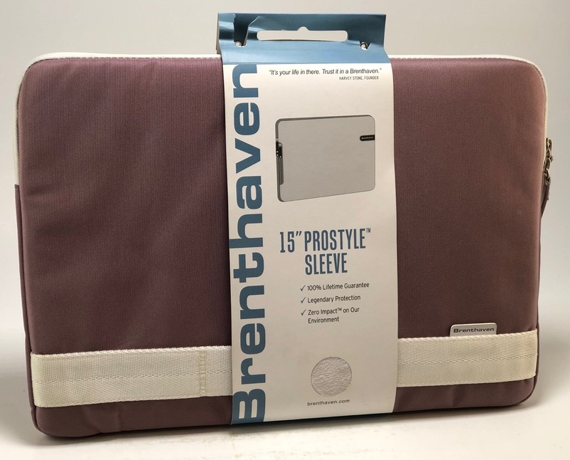 Brenthaven 15.4" Prostyle II Zero Impact Fur Macbook Sleeve 