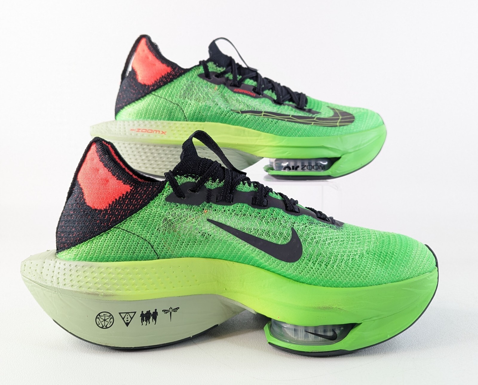 Nike Air Zoom Alphafly Next 2 Men 8 - Women 9.5 Ekiden Green