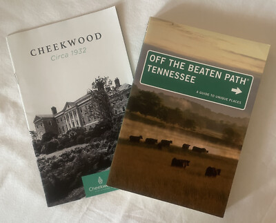 $27 Retail LikeNew OFF THE BEATEN PATH TENNESSEE and CHEEKWOOD Guide Book