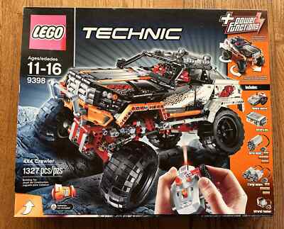 Lego 9398 Technic 4x4 Rock Crawler Truck Used Complete with Box, Power Functions