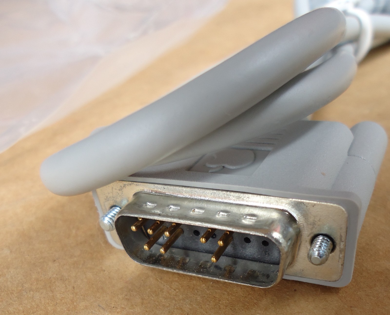 Vintage apple computer cable 5900536A parts repair replacement color monitor.new