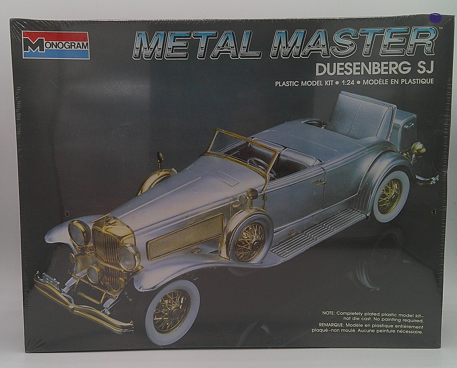 Vintage Monogram 2314 Metal Master Duesenberg SJ kit 1:24