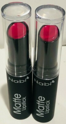 NABI Matte Lipstick MLS17 PINK ROSE  2 PACK
