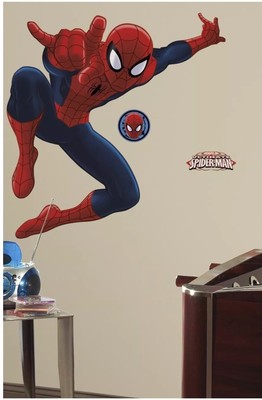 ULTIMATE SPIDERMAN 53quot Giant Wall Mural Vinyl Decals Marvel Room Decor Stickers 