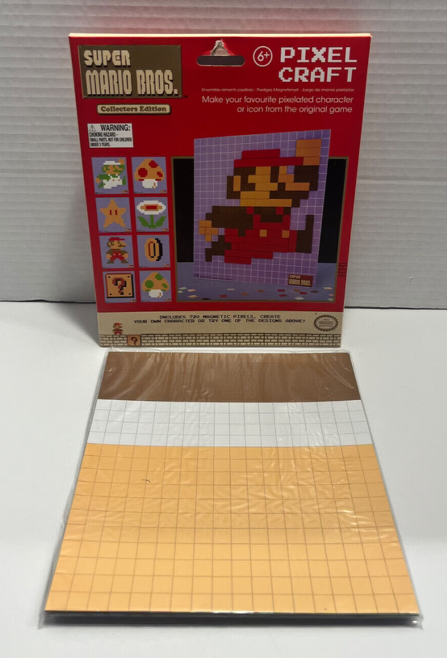 Nintendo Super Mario Bros. Pixel Craft Collectors Edition