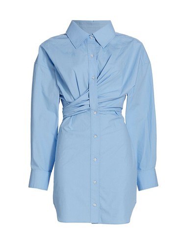 スカート Alexander Wang Asymmetrical shirt dress Alexander Wang Asymmetrical Shirt Dress Skirts Black | Wanan